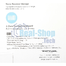 Клавиатура беспроводная A4Tech Fstyler FBK25, USB, Bluetooth/Радиоканал, белый/серый