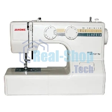 Швейная машина Janome My Style 100 белый, электромеханическая, горизонтальный, 13 операций, петля полуавтомат