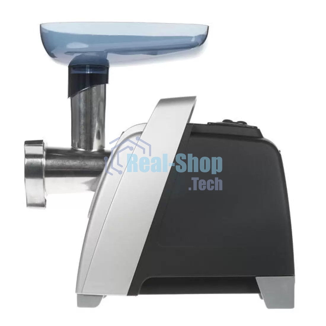 Мясорубка электрическая Аксион М61.04 Черно-серебристая, 2000 Вт, 3 кг/мин