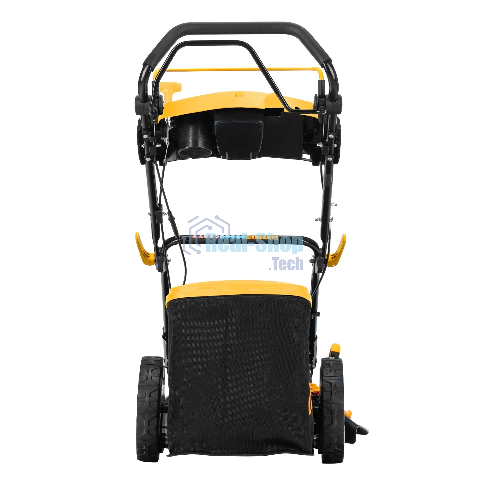 Бензиновая газонокосилка Denzel GLT-460SP-T, Trike 150 см3, 46 см, привод, панель, 60л