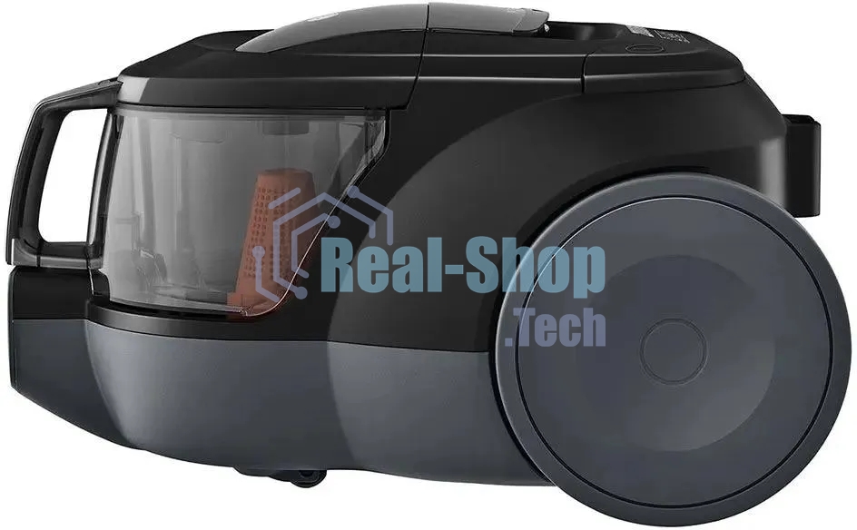 Пылесос LG VC5316NNTS серебристый/черный, 330/1600 Вт, уборка сухая, пылесборник контейнер 1.3 л