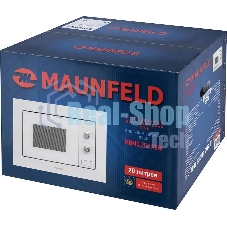 Микроволновая печь встраиваемая Maunfeld MBMO.20.1PGW белый, 20 л, 800 Вт, переключатели - поворотный механизм