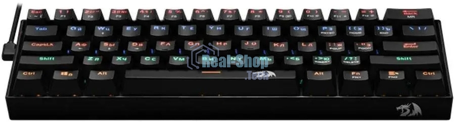 Клавиатура проводная Defender Redragon Lakshmi, USB, черный