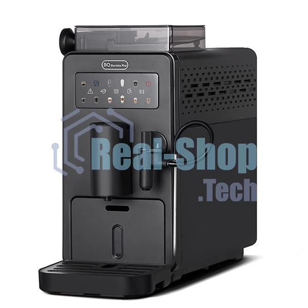 Кофемашина автоматическая BQ CM9003 черный, исп. кофе - зерновой, 2 л, 1450 Вт, 15 бар