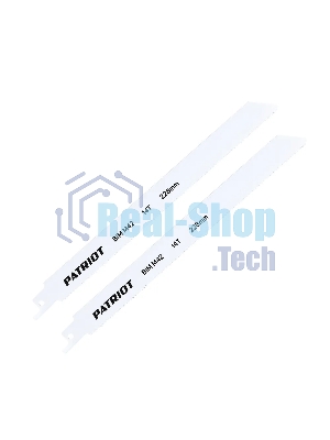 Полотно пильное PATRIOT для сабельной пилы, по металлу 228*19*0.92мм*14T 2 шт.