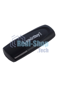 Флешка USB Smartbuy Scout Black (SB016Gb3SCK), 16Gb, USB 3.0/3.1, R/W 100/40, черный