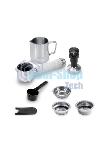 Кофеварка рожковая Delonghi EC890.WI белый, молотый, 1,1 л, 1450 Вт, 15 бар