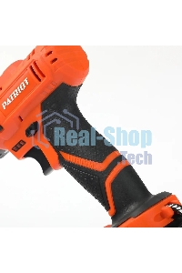 Дрель-шуруповерт Patriot BR 187UES, Аккумуляторная, 18В, 2 АКБ, Кейс