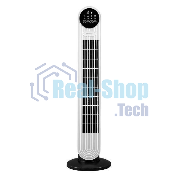 Вентилятор Centek CT-5083 белый/чёрный, напольный, 48 Вт, 3 скорости, колонный