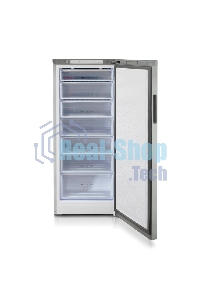 Морозильная камера Бирюса Б-M6046, металлик, 230л, 7 ящиков