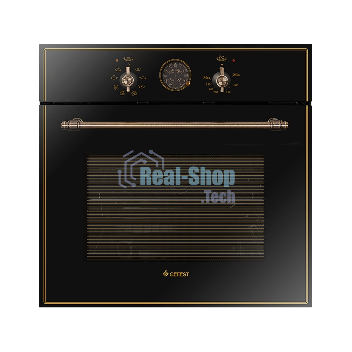 Духовой шкаф электрический встраиваемый Gefest ЭДВ ДА 622-02 К83 черный