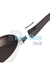 Сковорода TALLER TR-44104 Хюгге 22 см со съемной ручкой