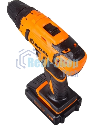 Дрель-шуруповерт Вихрь ДА-16Л-2КА, 16 В, 1,5 Ач, 32 Нм, щеточный