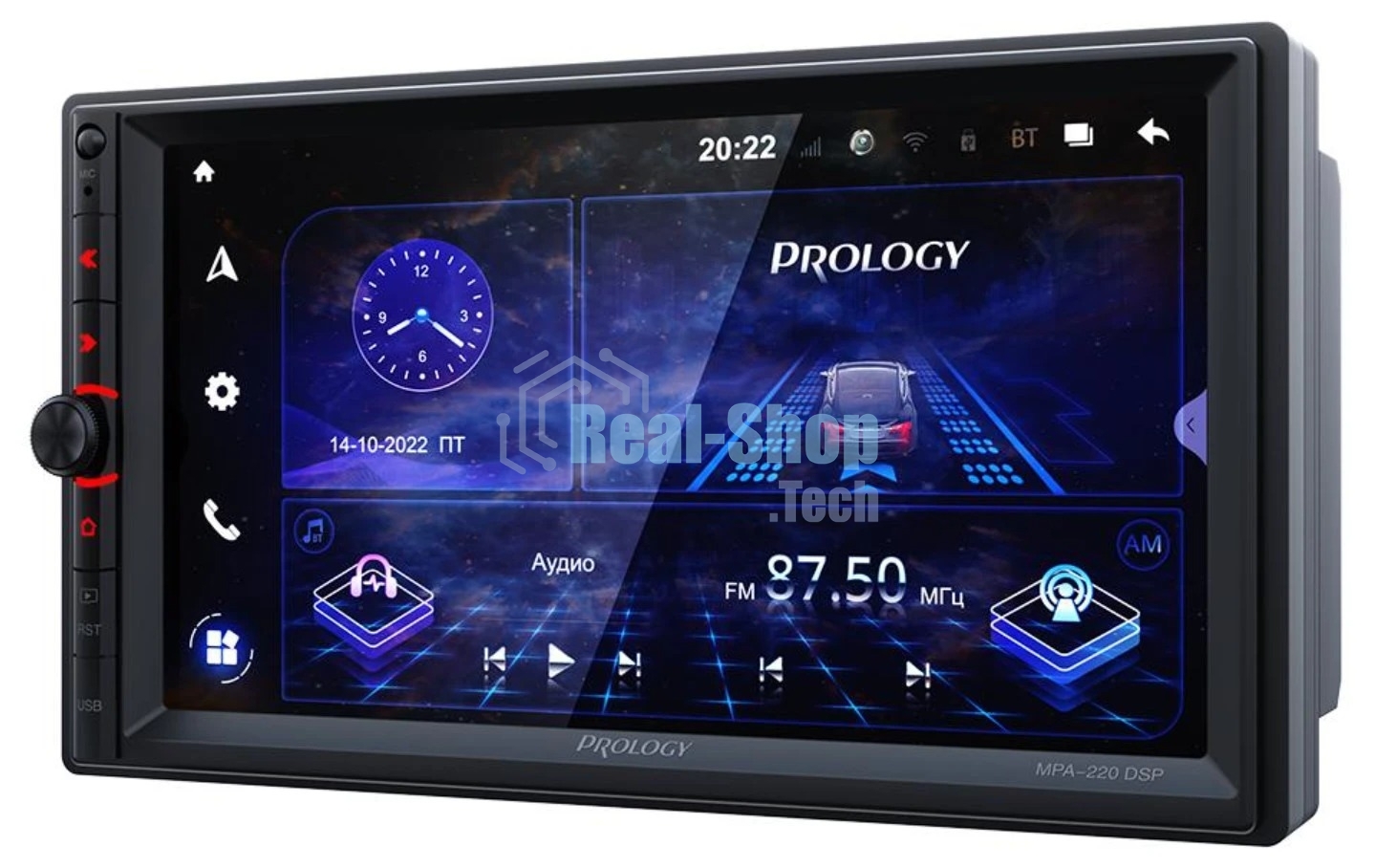 Автомагнитола Prology MPA-220 DSP, 2 DIN, 7