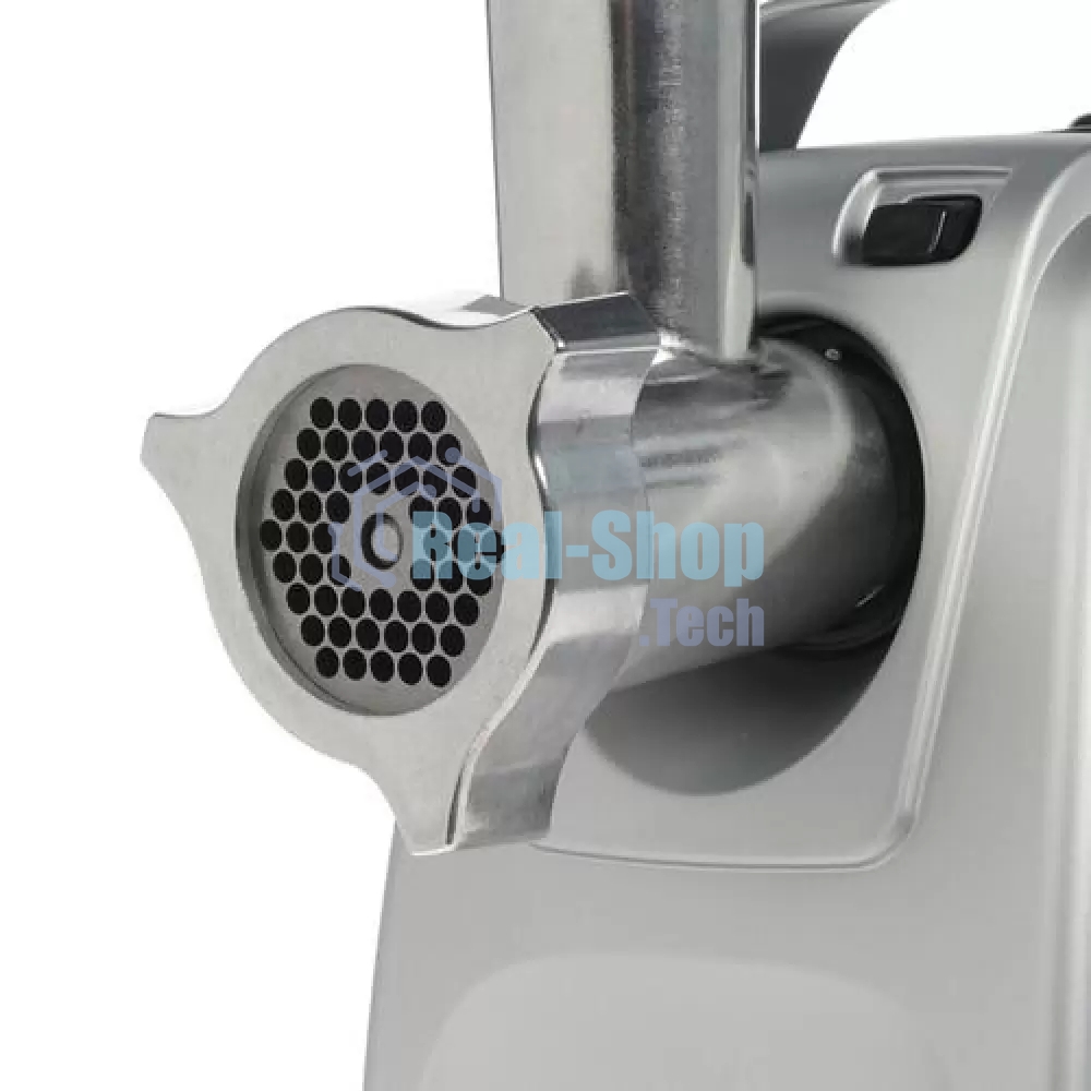 Мясорубка электрическая Аксион М61.04 Черно-серебристая, 2000 Вт, 3 кг/мин