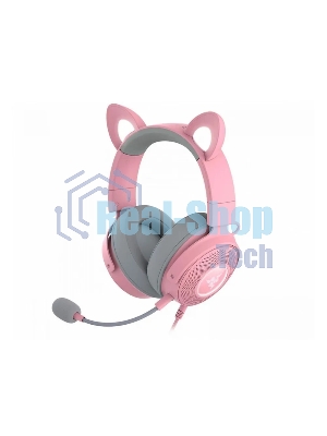 Гарнитура проводная Razer Kraken Kitty V2 Pro quartz (USB) (RZ04-04510200-R3M1)
