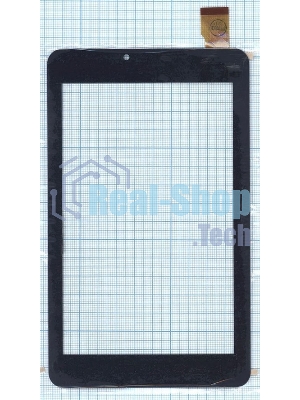 Сенсорное стекло (тачскрин) FHF70040, черное