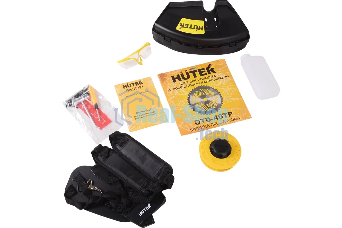 Триммер бензиновый Huter GGT-2500T 2500Вт реж.эл.:леска