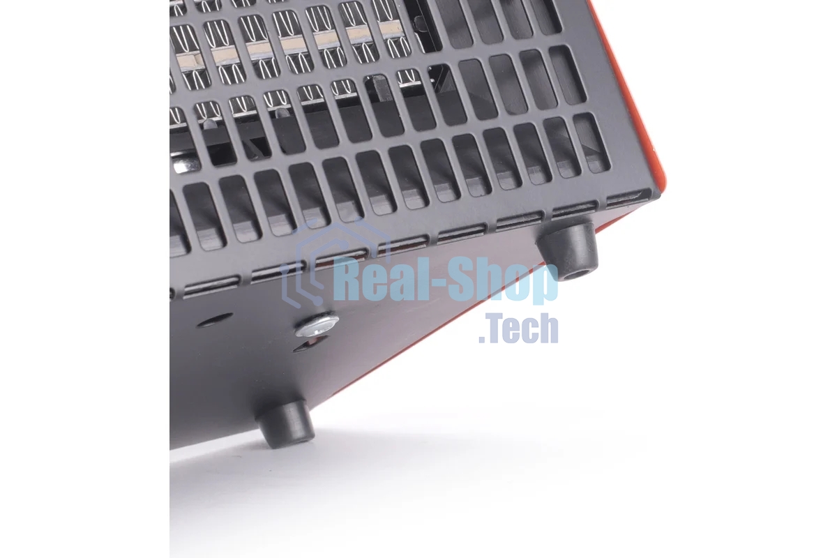 Тепловентилятор электрический Patriot PT Q 5S, оранжевый/черный, 3000 Вт, 25 м2, термостат