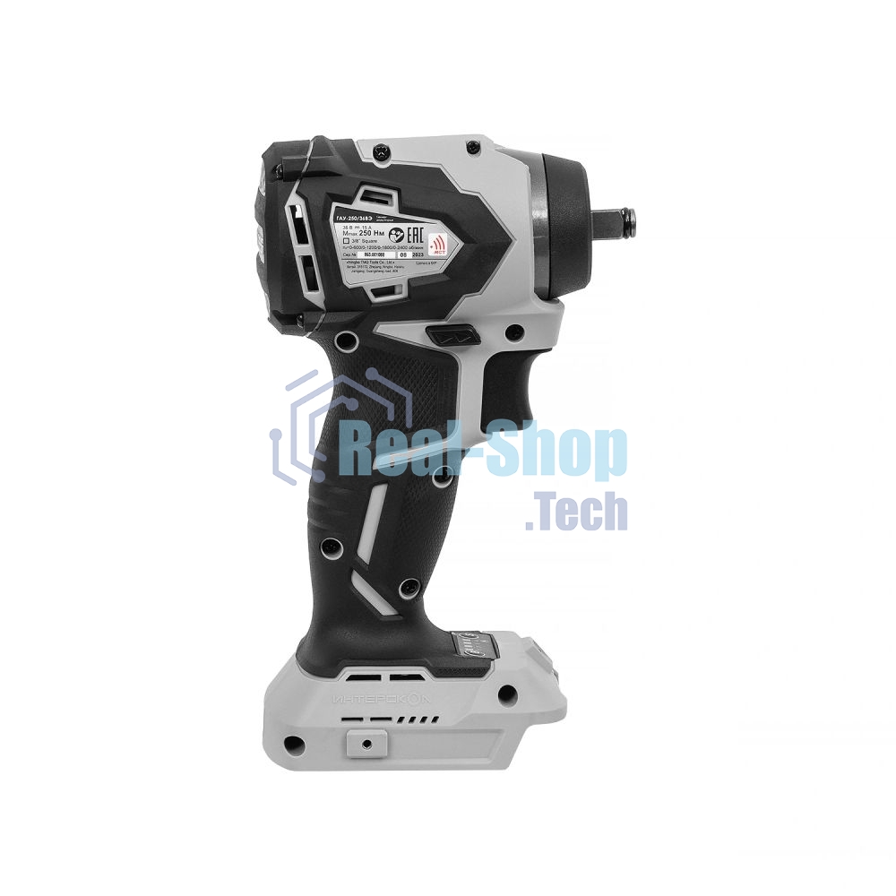 Гайковерт аккумуляторный ударный ИНТЕРСКОЛ GAU-250/36VE