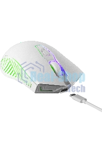 Мышь беспроводная Defender Pandora GM-502 белый, 3200 dpi, радиоканал, USB, кнопки - 7