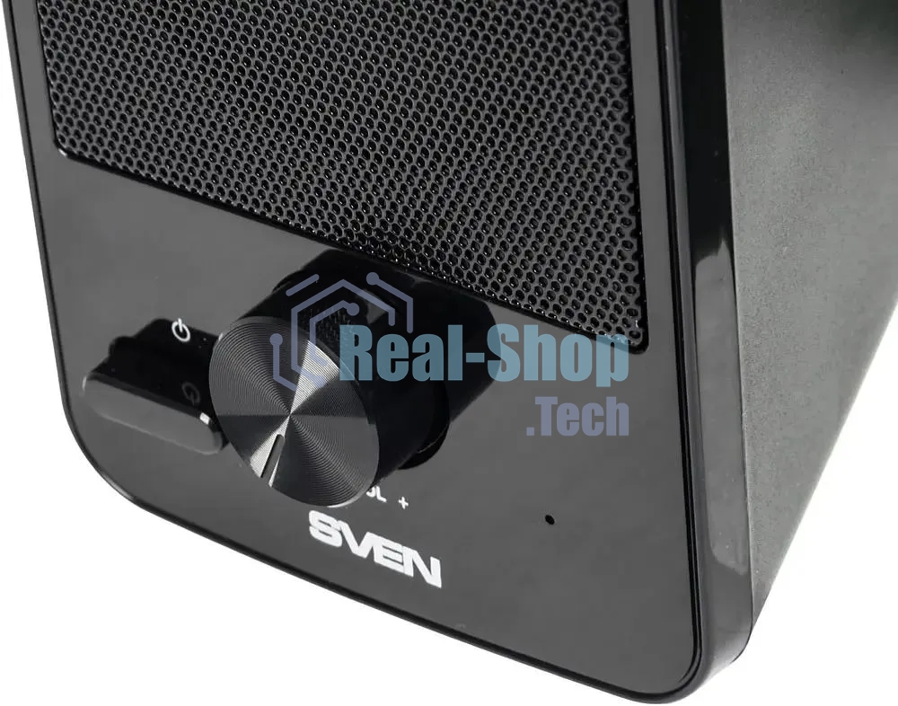 Акустическая система SVEN 312, черный 2.0, 100 – 20 000 Гц, 4Вт