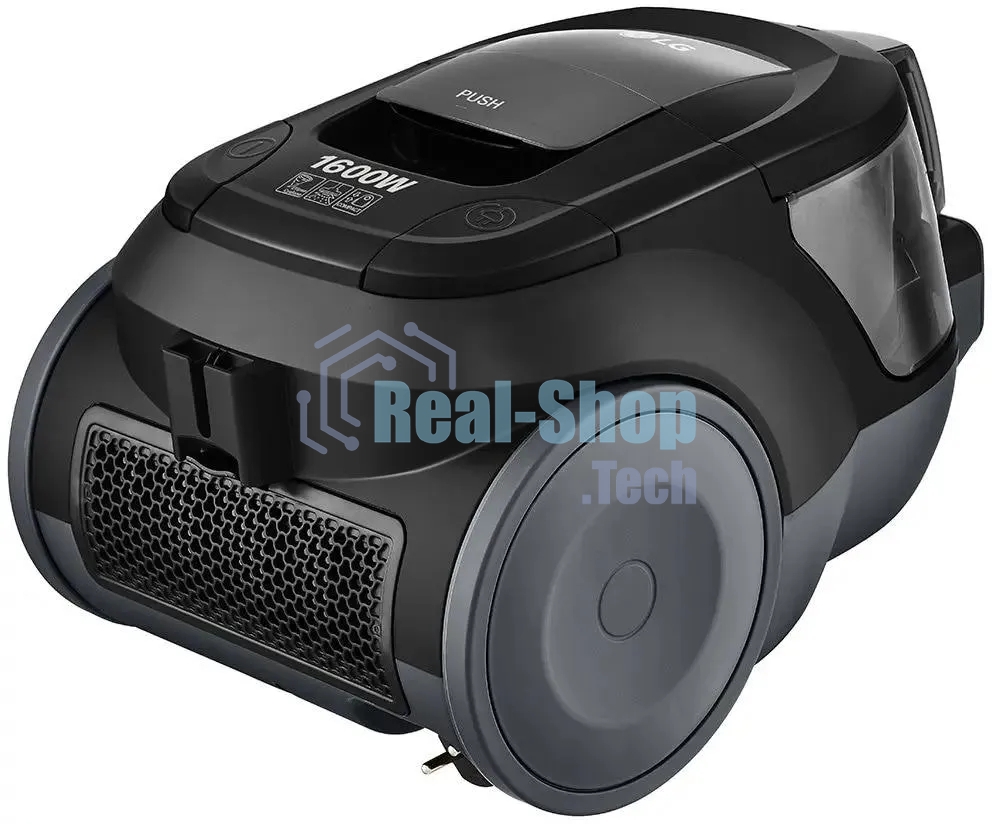 Пылесос LG VC5316NNTS серебристый/черный, 330/1600 Вт, уборка сухая, пылесборник контейнер 1.3 л