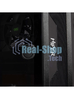 Компьютерный корпус Hiper DCB черный без БП ATX 1x120mm 1x140mm 1xUSB2.0 1xUSB3.0 audio bott PSU