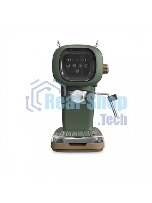 Кофеварка эспрессо BQ CM2005 зеленый, исп. кофе - молотый, 0.6 л, 1100 Вт, 20 бар