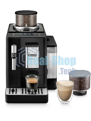 Кофемашина автоматическая Delonghi EXAM440.35.B черный, исп. кофе - молотый/зерновой 1,4 л, 1450 Вт, 19 Бар