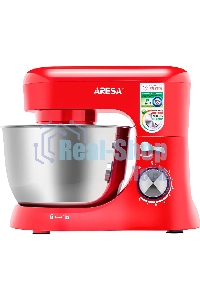 Миксер планетарный ARESA AR-1910 1000 Вт. красный