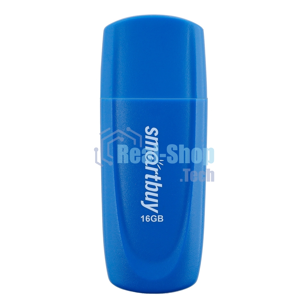 Флешка USB R/W Smartbuy R/W Scout Blue (SB016Gb2SCB), 16Gb, USB 2.0, R/W 15/12, синий
