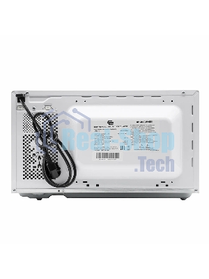 Микроволновая печь General Electronics GE-MS120W белый, 20 л, 700 Вт, переключатели - поворотный механизм