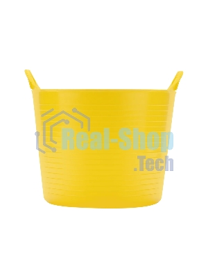 Ведро Сибртех гибкое сверхпрочное, 28 л, желтое