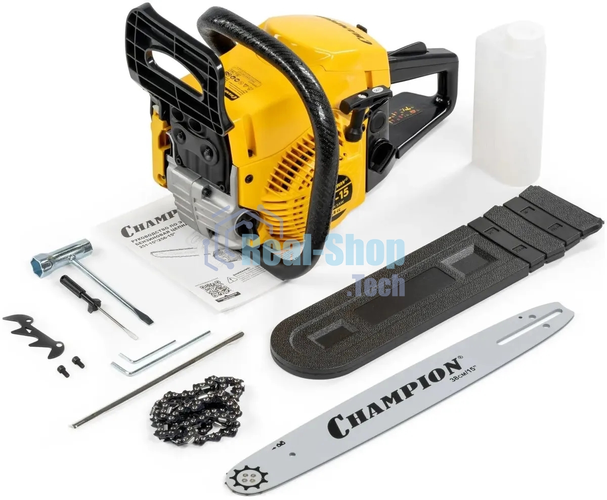 Бензопила Champion 251-15 2300Вт 3.13л.с. дл.шины:16