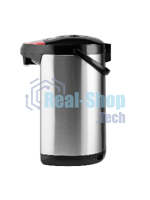 Термопот Centek CT-0082 черный, 5л, 750 Вт, 3 способа подачи воды, корпус из нержавеющей стали