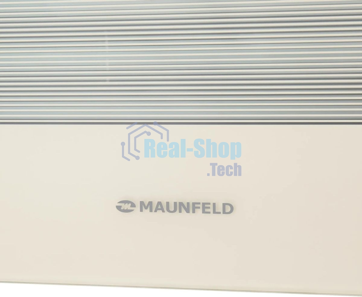 Шкаф духовой электрический Maunfeld EOEC516BG, встраиваемый, 51л, дверца с 2 стеклами, бежевый