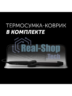 Щипцы для завивки волос Polaris PHS 3410TAi Argan Therapy PRO черный, 34 мм, 220 °C, 6 режимов