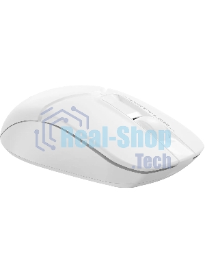 Мышь беспроводная A4Tech Fstyler FG12S белый, 1200 dpi, радиоканал, USB, кнопки - 3