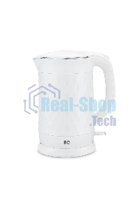 Чайник электрический BQ KT1715P белый. Мощность:1800 Вт, Объем 1,7л