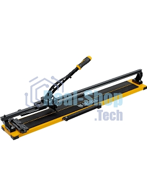 Плиткорез рельсовый Denzel 1000х16мм, каретка на подш., стальная станина, усил. рукоятка-пенал