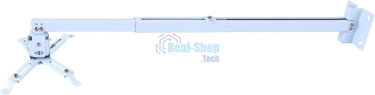 Кронштейн для проектора Buro PR04-140W белый макс.20кг потолочный поворот и наклон