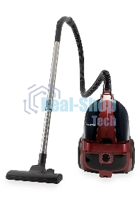 Пылесос Hyundai HYV-C2645 красный/черный, 380/2200 Вт, уборка сухая, пылесборник контейнер 4 л