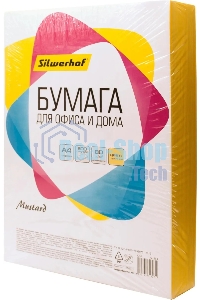 Бумага Silwerhof IG50 A4/80г/м2/500л./горчичный