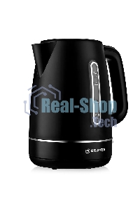 Чайник электрический BRAYER BR6103BK 2200Вт, 1.7л, черный