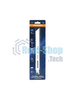 Полотно пильное PATRIOT для сабельной пилы, по металлу 228*19*0.92мм*14T 2 шт.