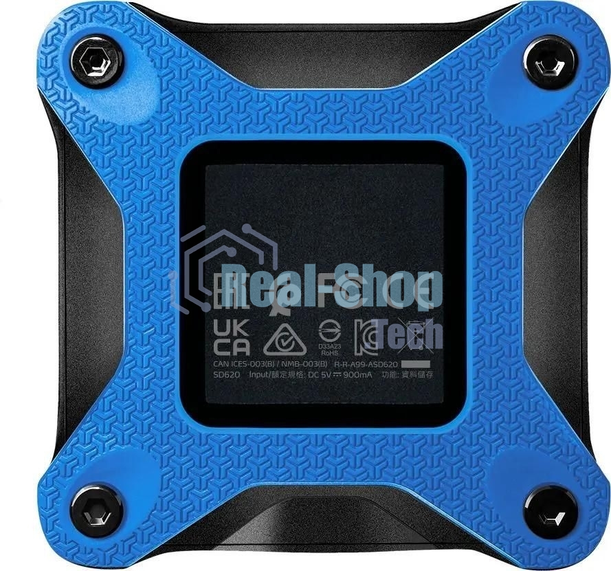 Внешний SSD 512Gb A-DATA SD620, External, USB 3.2, R/W -550/500 MB/s синий