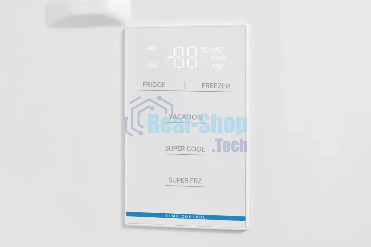 Холодильник Midea MDRB469MGF46I нержавеющая сталь двухкамерный 223/123л морозилка снизу, No Frost