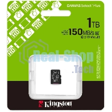 Флеш карта microSDXC 1Tb Kingston SDCS3/1TbSP Canvas Select Plus w/o adapter