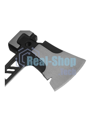 Топор цельнокованый Denzel 600 г, двухкомпонентная обрезиненная рукоятка